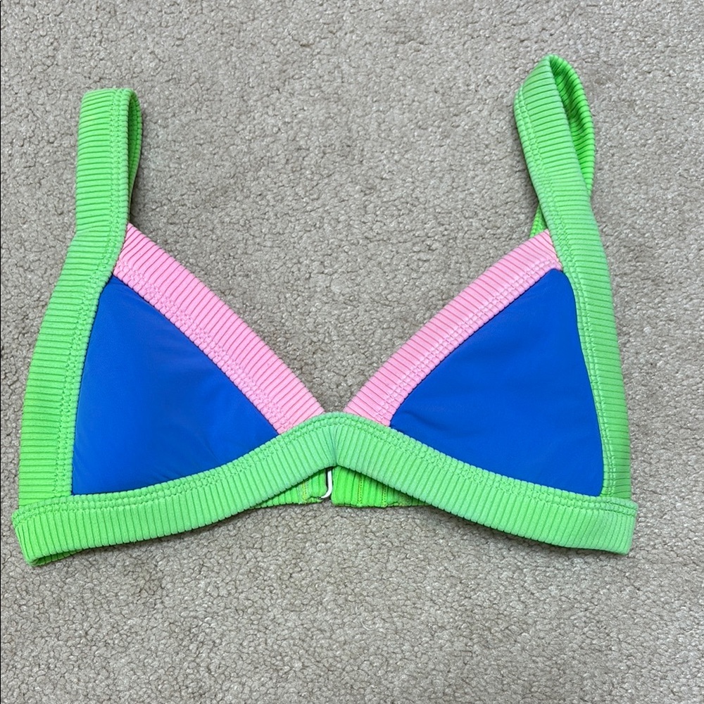 One One Swimwear Multicolor Bikini Top